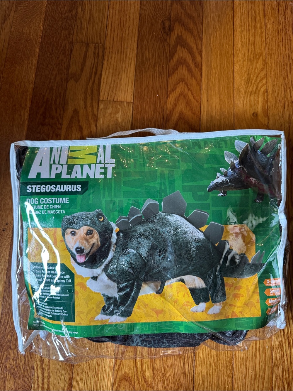 Animal Planet Stegosaurus Dog Costume - Green